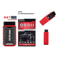 Автосканер OBDII Kingbolen ELM327 WIFI V1.5 16pin Wireless діагностичний сканер автомобіля IOS iphone Android